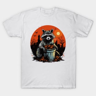 Trick or trash Raccoon T-Shirt